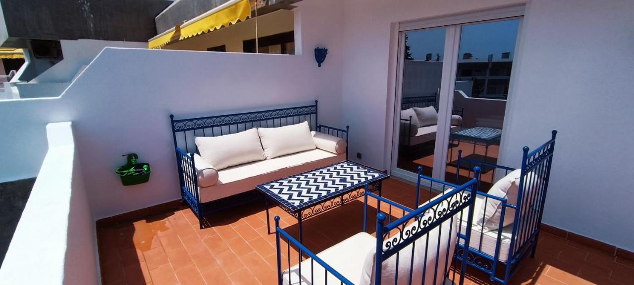 Blue & Yellow Penthouse With Terrace At Balaia Mar Albufeira Kültér fotó