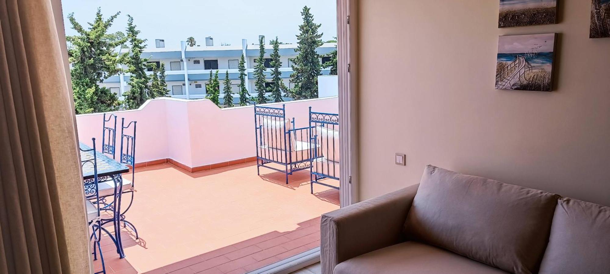 Blue & Yellow Penthouse With Terrace At Balaia Mar Albufeira Kültér fotó
